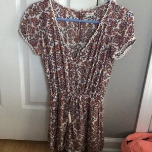 adorable patterned romper from Hollister